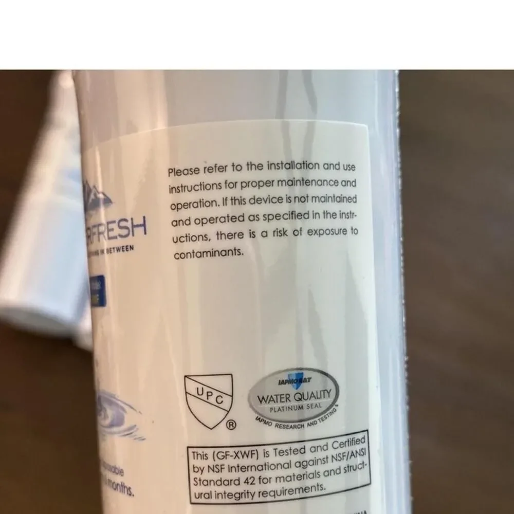 GlacierFresh 5 Filters Model: GF-XWF Replacement Filter for GE XWF
